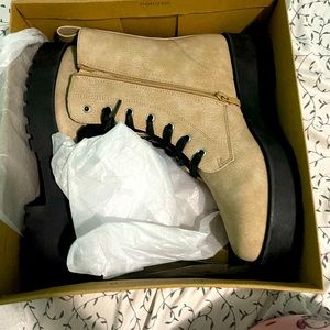 Brown new boots